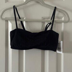 Andie Womens Swim The Rio Top AT106 Black Size M Medium New with Tags